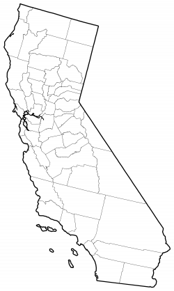 File California Counties Outline California Road Map California ...