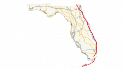 Map Of Us Route 1 East Coast | Cdoovision.com