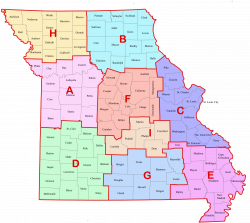 Approved Permanent Class Locations for DIP 2 – Missouri Safety Center