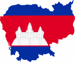 Cambodia Map Flag Icons PNG - Free PNG and Icons Downloads