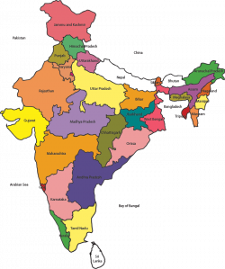 India Map Clip art - India 700*838 transprent Png Free Download ...