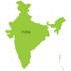 India Map Silhouette at GetDrawings.com | Free for personal use ...