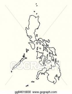 Vector Stock - Map of the philippines. Clipart Illustration ...
