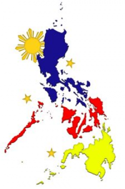The Philippine map One sun and three stars | Explore ...