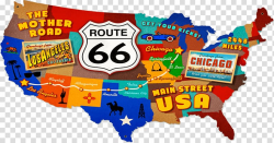 U.S. Route 66 in Missouri Road US Numbered Highways Map ...