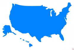 Clipart map of USA | WhatsAnswer