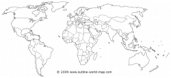 Political world maps | Outline World Map Images