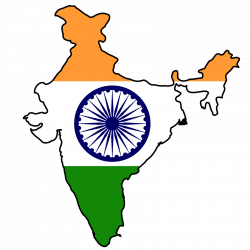 India Map Clipart - Blueridge Wallpapers