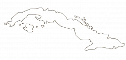 Map of Cuba. Terrain, area and outline maps of Cuba - CountryReports ...