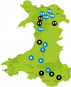UK Mountain Bike Trails and Routes - WALES - Ridden
