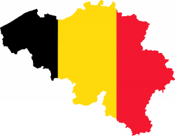 Belgium Flag Map transparent PNG - StickPNG