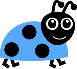 Blue Ladybug Clip Art at Clker.com - vector clip art online, royalty ...
