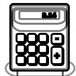 Calculator Clipart Black And White | Clipart Panda - Free Clipart Images