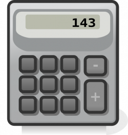 Calculator Clip Art at Clker.com - vector clip art online, royalty ...