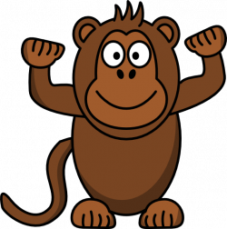 Monkey Clip Art at Clker.com - vector clip art online, royalty free ...