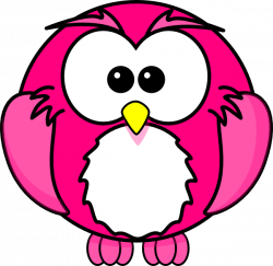 Pink Owlette Clip Art at Clker.com - vector clip art online, royalty ...