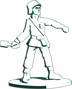28+ Collection of Toy Soldier Clipart Black And White | High quality ...