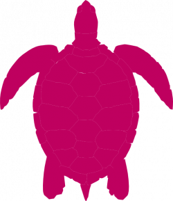 Pink Sea Turtle Clip Art at Clker.com - vector clip art online ...