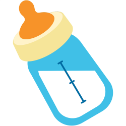 Baby Milk Bottle Png Clipart Best Cartoon Food - Litlestuff