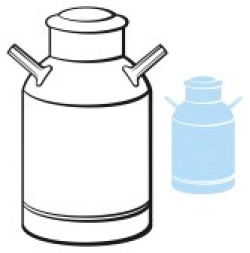 milk can : milk can retro | Clipart Panda - Free Clipart Images