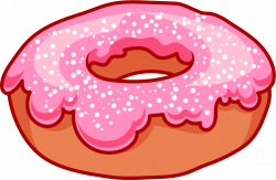 Doughnut Bagel Cream Clip art - Strawberry donut 1001*654 transprent ...