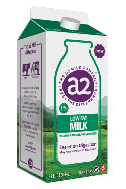 a2 Milk 1% Low Fat - Naturally A1 Protein Free and Easier on ...