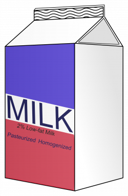 Clipart - Milk Carton