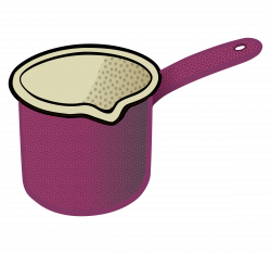 Clipart - milk pot - coloured