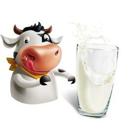 Milkshake Cattle Soured milk Cream - Cow and milk 1000*1000 ...
