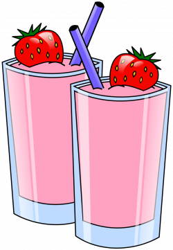 Public Domain Clip Art Image | strawberry smoothie | ID ...