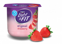 Strawberry Nonfat Yogurt | Light & Fit®