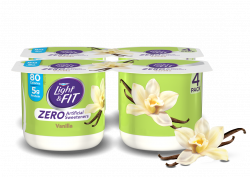 Vanilla Nonfat Yogurt with Zero Artificial Sweeteners | Light & Fit®