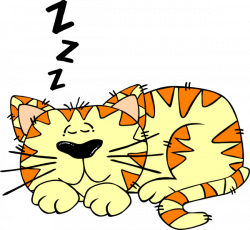 Sleep Cat Clip Art at Clker.com - vector clip art online, royalty ...