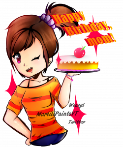 Gift】- Happy birthday, mom! — Weasyl