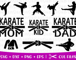 Karate svg | Etsy