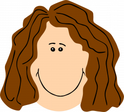 Clipart - Mom Face Brown