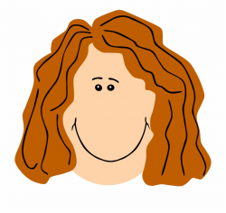 Mom Clipart Png Resume Smiling Encode To Base64 - Brown Hair ...