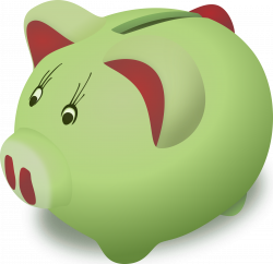 Clipart - Piggybank