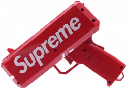 supreme money gun - Sticker by 