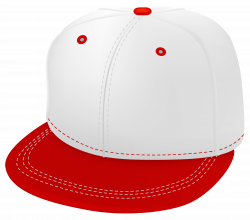 Red and White Cap PNG Clipart - Best WEB Clipart