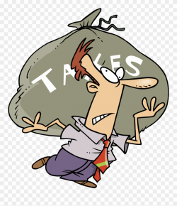 Clipart Money Payroll - Cartoon Man Paying Taxes - Png ...
