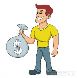 Clipart Person With Money