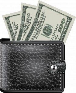 Black Wallet With Money PNG Image - PurePNG | Free transparent CC0 ...