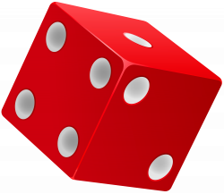 Red Dice PNG Clip Art - Best WEB Clipart