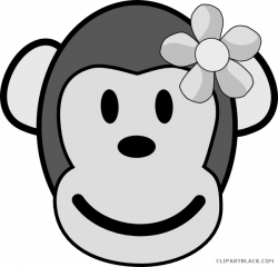 Girl Monkey Clipart - ClipartBlack.com