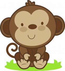 Cute baby monkey clipart 6 » Clipart Station