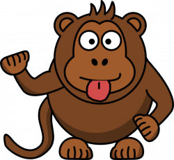 Cheeky Monkey Clip Art at Clker.com - vector clip art online ...