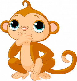 Chimpanzee Monkey Cartoon Clip art - Cute cartoon monkey 567*593 ...