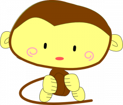 Brown Monkey Clip Art at Clker.com - vector clip art online, royalty ...