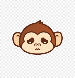 Svg Black And White Download Ape Clipart Monky - Cartoon ...